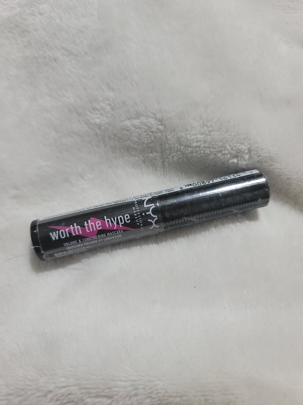 New NYX Worth The Hype Mascara - Black Travel Size Sealed
